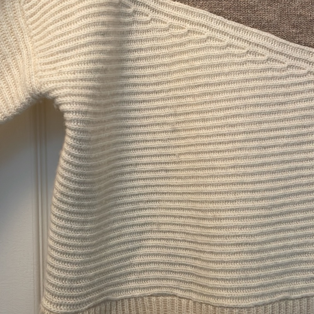 French Connection Patchwork Mock Neck Sweater In … - image 7